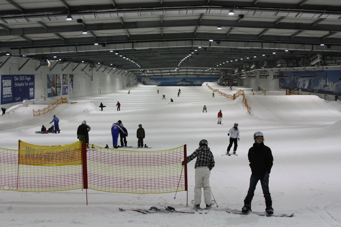 skiing indoor, snow dome in Dubai