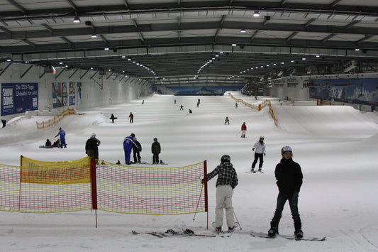 skiing indoor, snow dome in Dubai